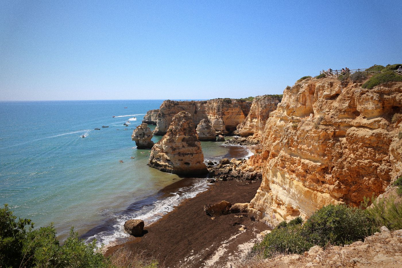 Portugal coastline, photographed by Drake